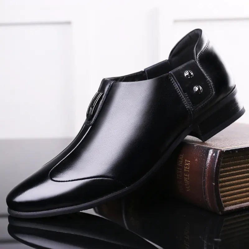 Formal British Leather Business Shoes for Men
