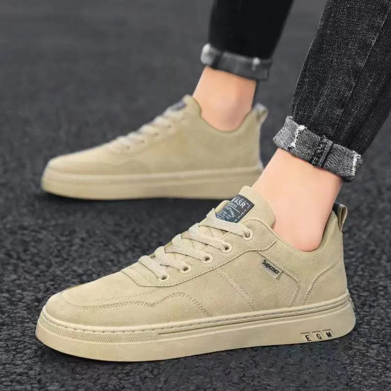 Casual Denim Sneakers - Trendy Everyday Athletic Shoes (One Pair)