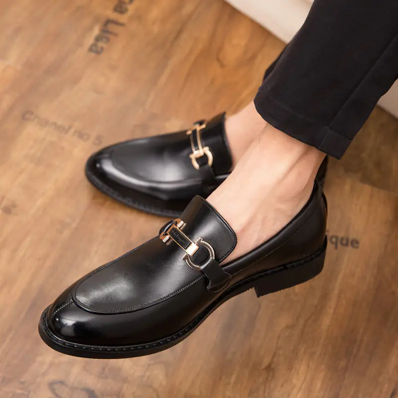 Elevated Casual Leather Shoes for Men