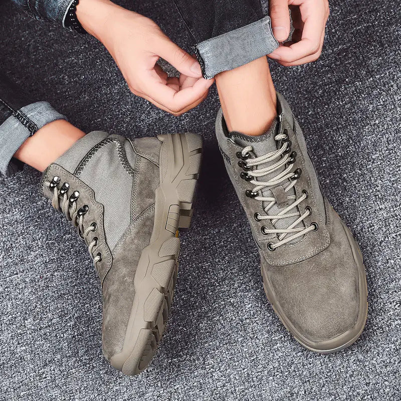 Casual Athletic Shoes and Retro Hiking Boots