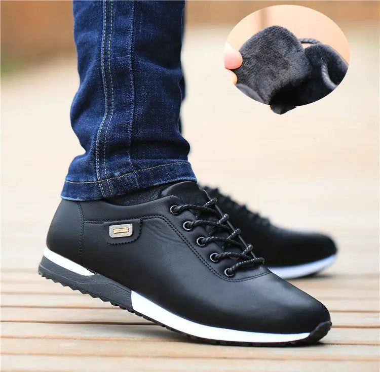 Korean Casual Leather Shoes for Men