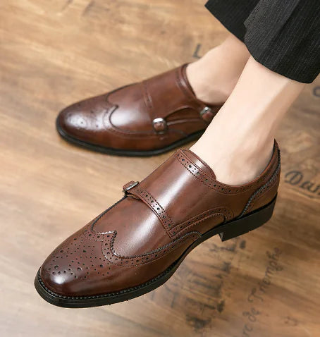 Italian Oxford Dress Shoes for Men - Classic Elegance