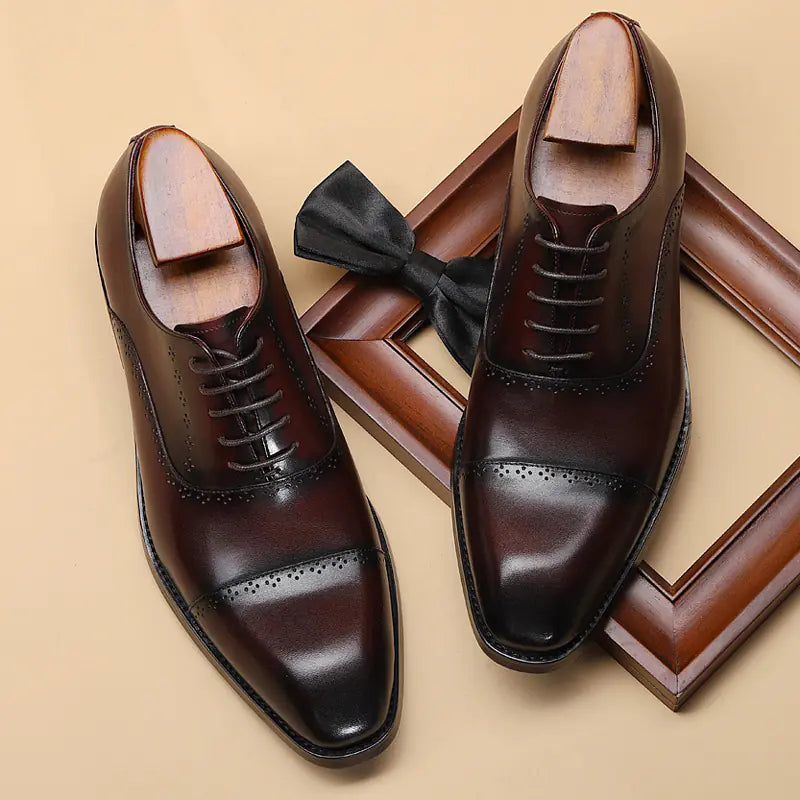 Business Casual Leather Shoes for Men