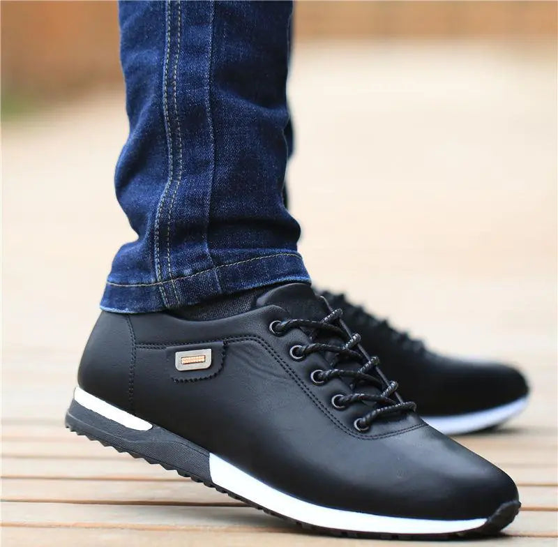 Korean Casual Leather Shoes for Men