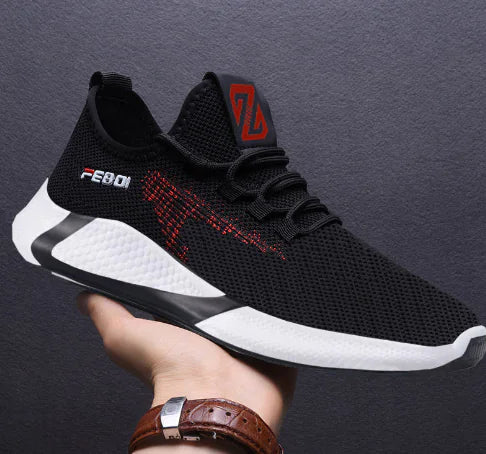 Men's Casual Sneakers - Winter Fleece Athletic Shoes