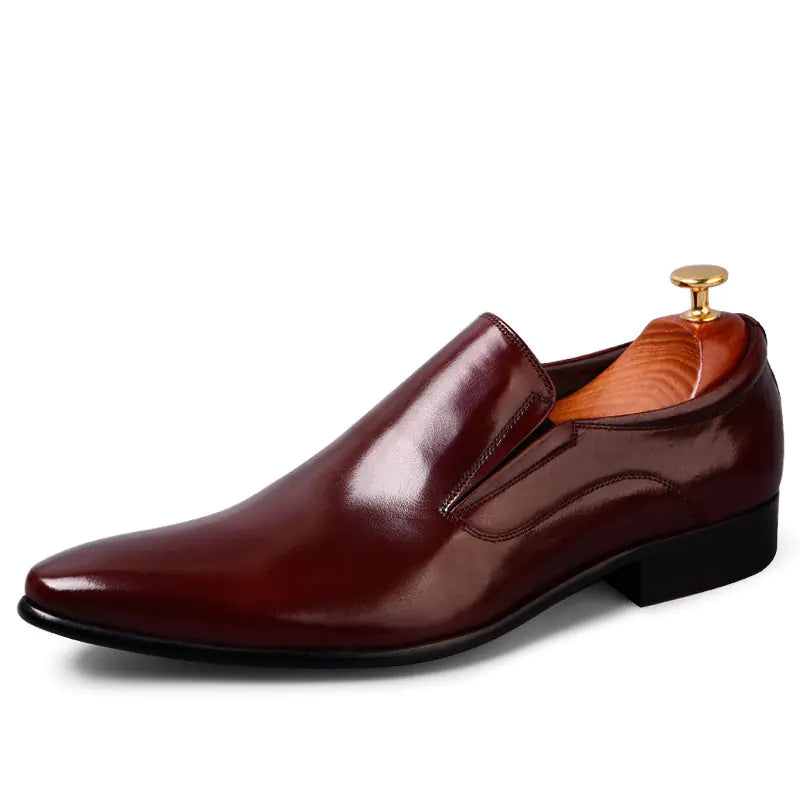 British Pointed Oxford Shoes for Men